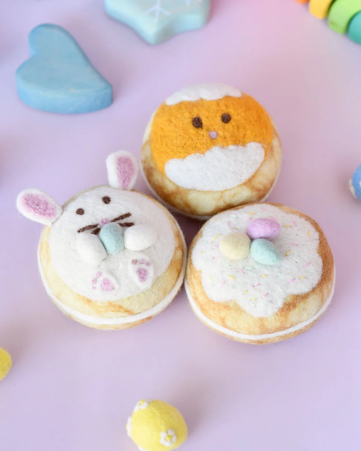 Felt Baked Goods - Easter Donut