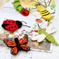 Felt Finger Puppets Set - Insects & Bugs