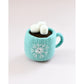 Felt Food Play Set - Hot Chocolate with Marshmallows