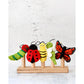 Felt Finger Puppets Set - Insects & Bugs