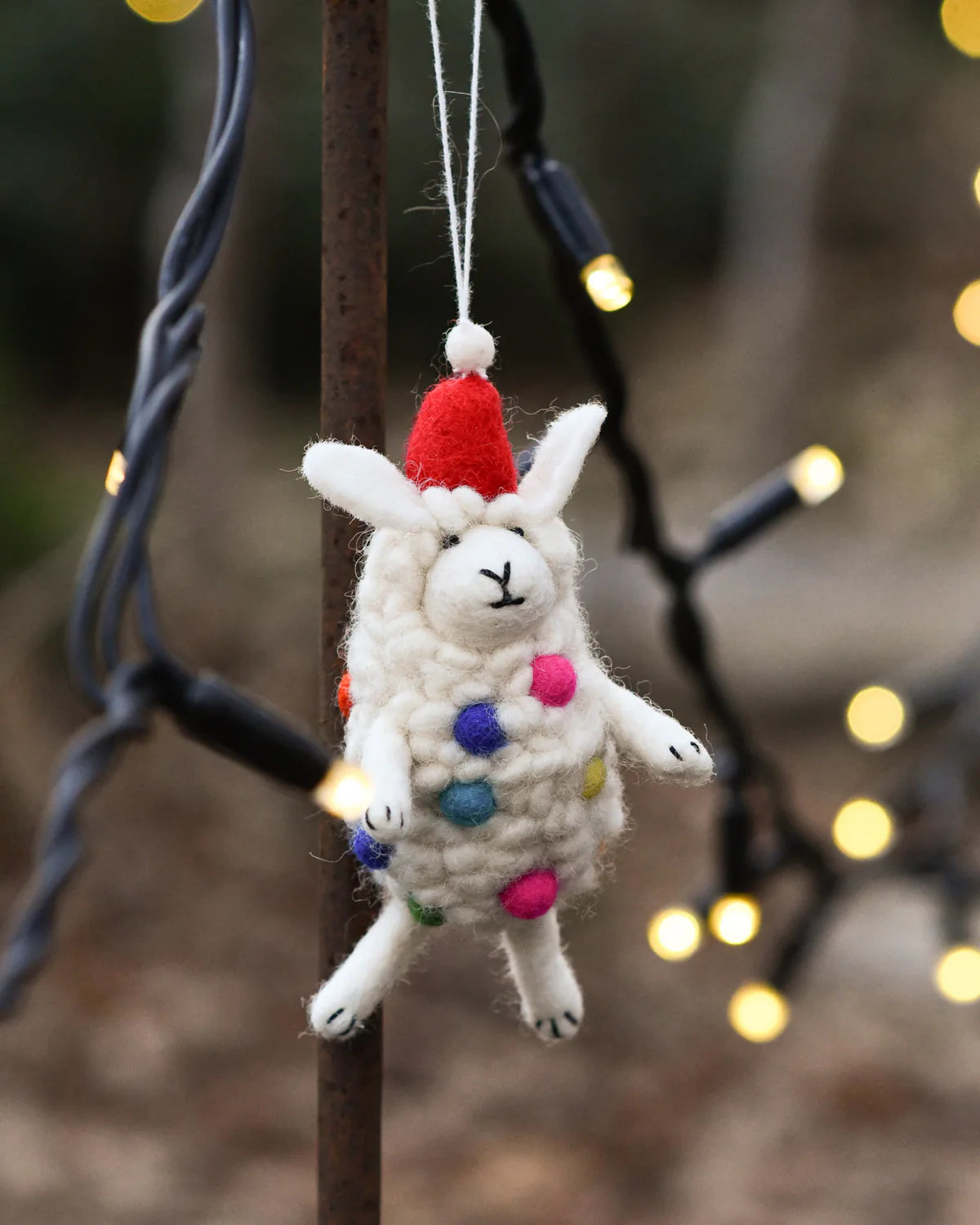 Felt Sheep Ornament