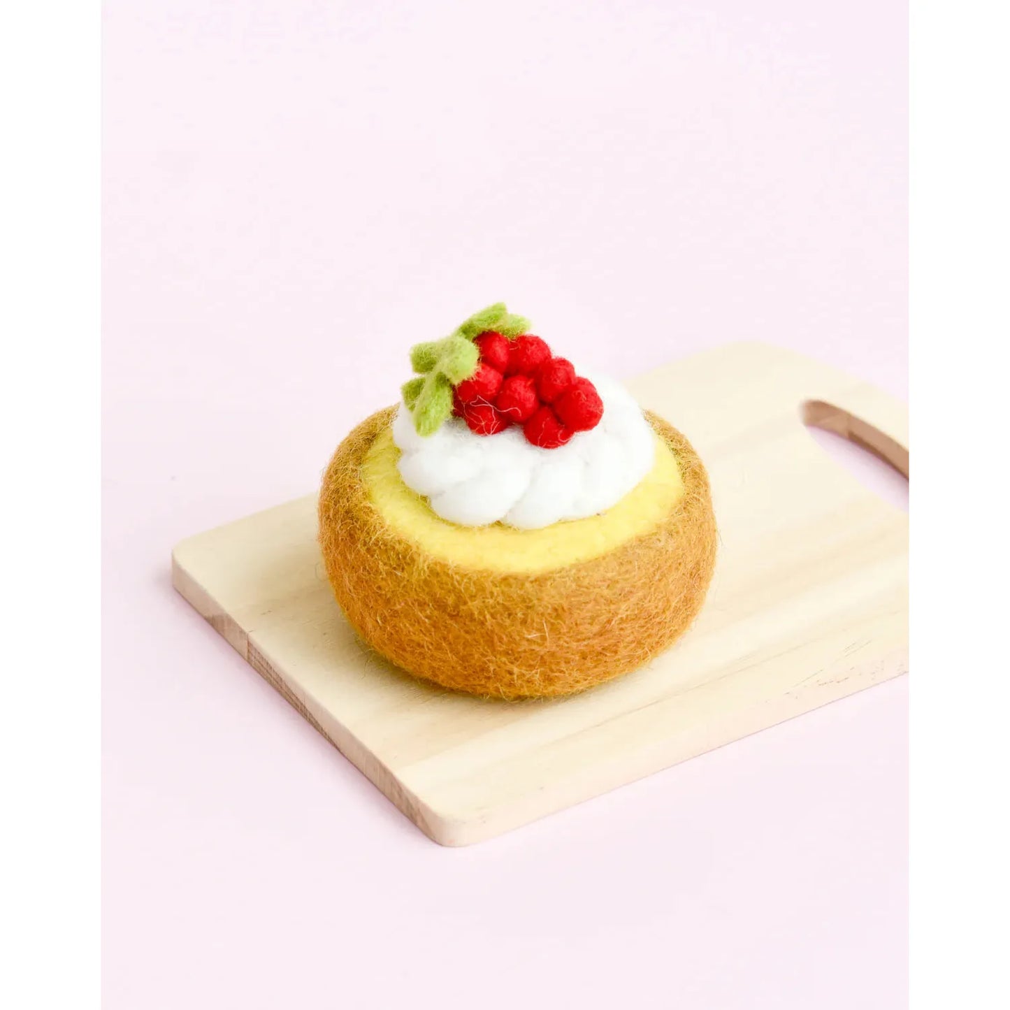 Felt Baked Goods - Lemon Meringue Tart