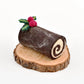 Felt Baked Goods - Yule Log Cake