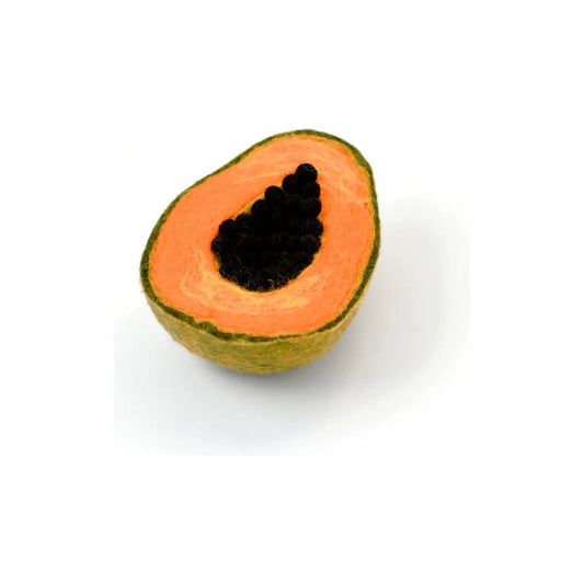 Felt Fruits & Vegetables - Papaya