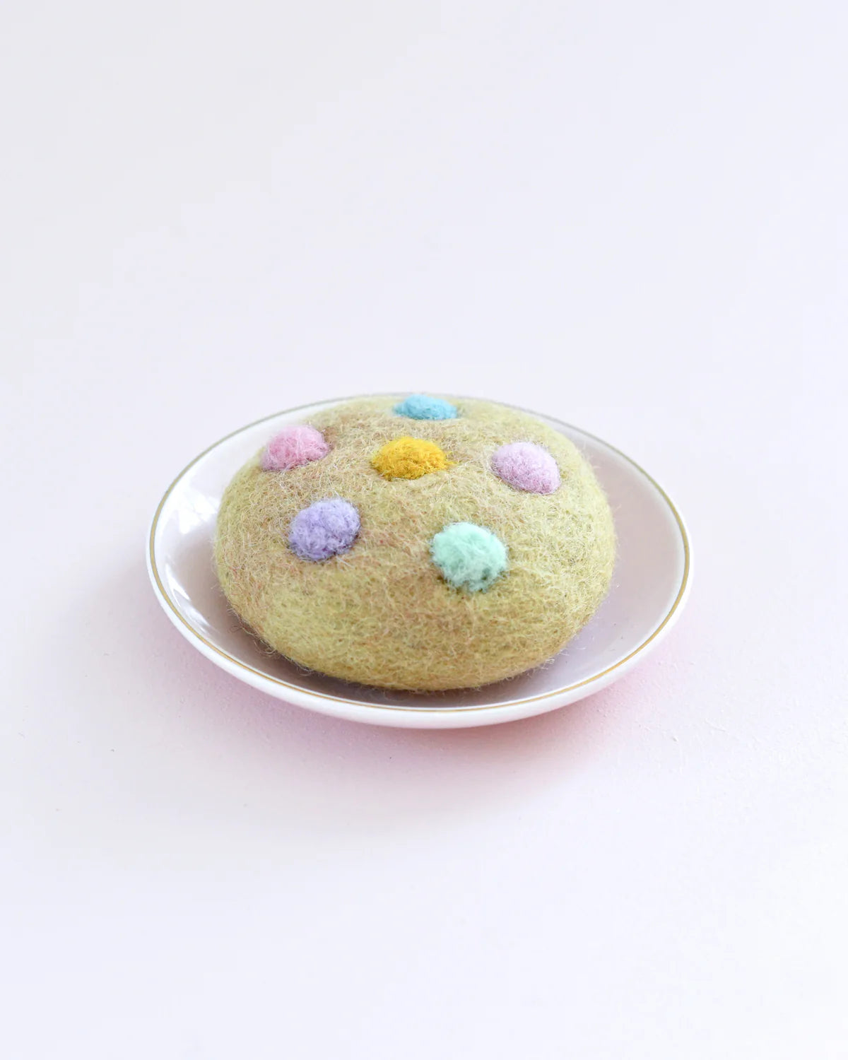 Felt Baked Goods - Pastel Chip Cookie