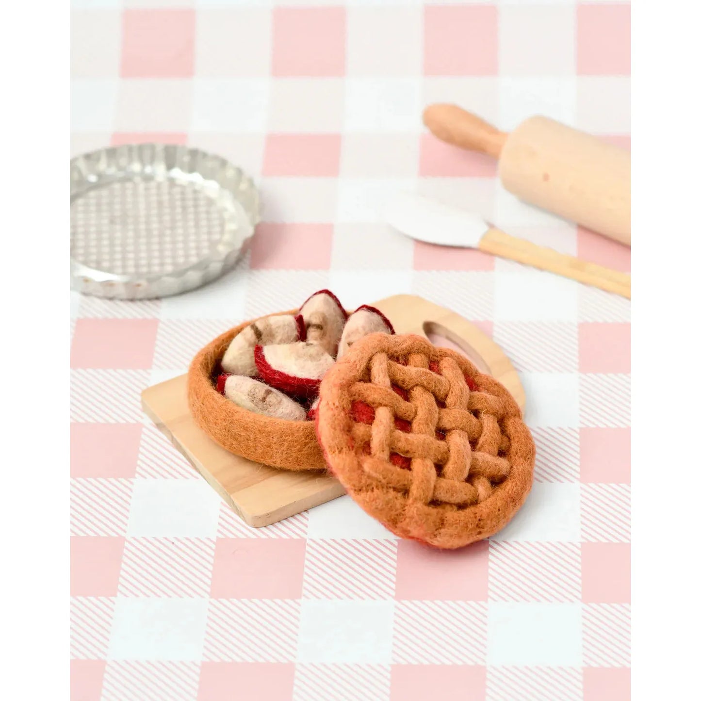 Felt Baked Goods - Apple Pie Set