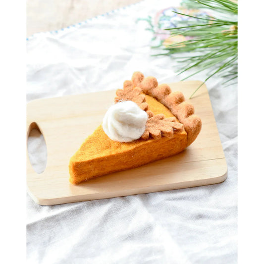 Felt Baked Goods - Pumpkin Pie Slice