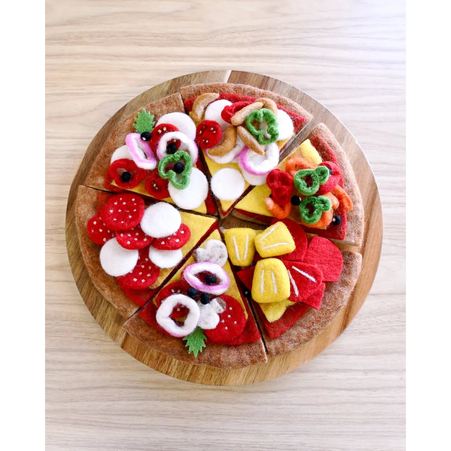 Felt Food Play Set - Pizza Slice