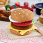 Felt Food Play Set - Burger Stack