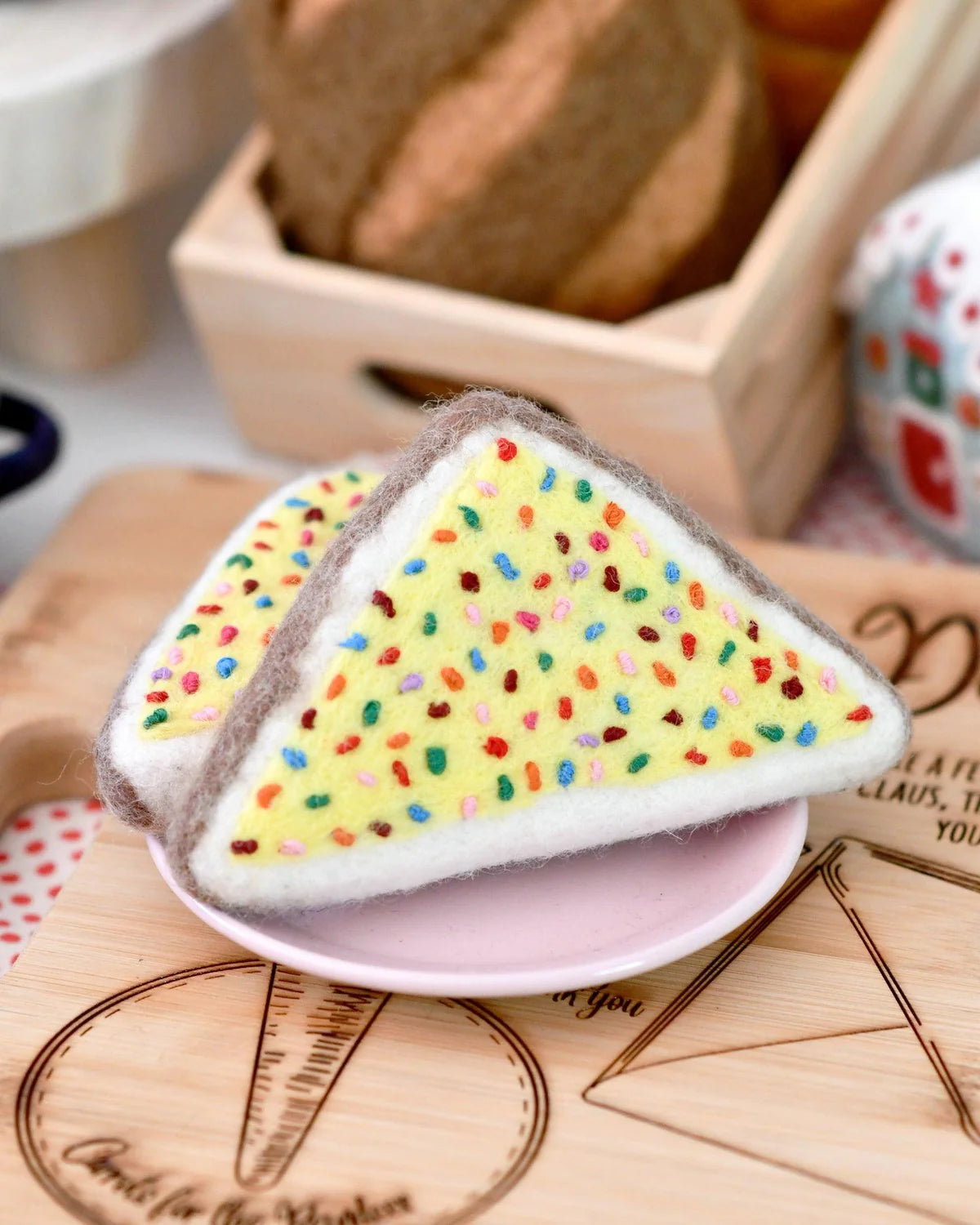 Felt Baked Goods - Fairy Bread