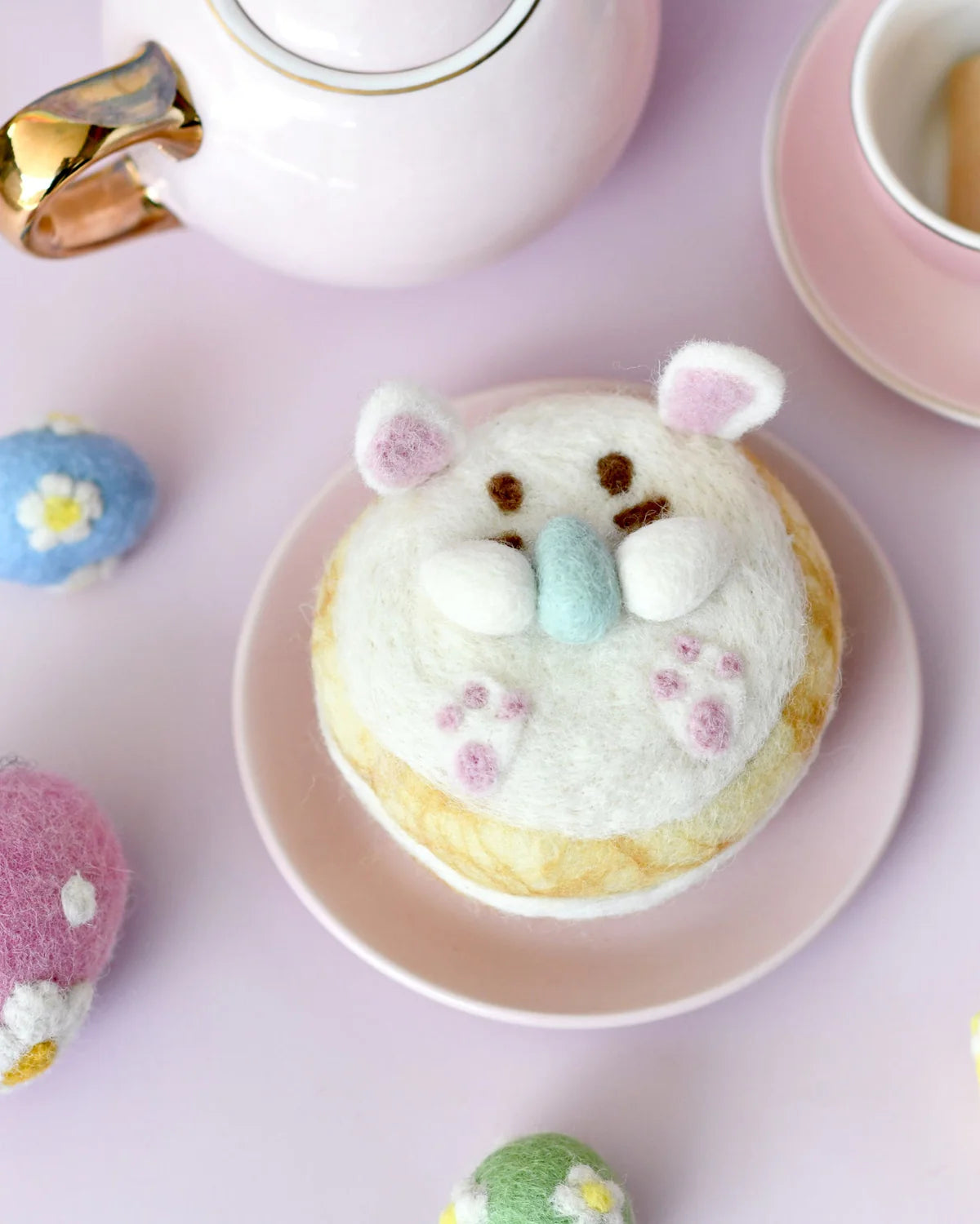 Felt Baked Goods - Easter Donut