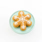 Felt Baked Goods - Snowflake Cookie