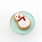 Felt Baked Goods - Snowman Cookie