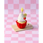 Felt Baked Goods - Strawberry Cupcake with Candle