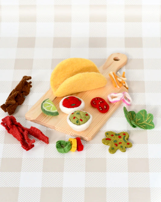 Felt Food Play Set - Taco