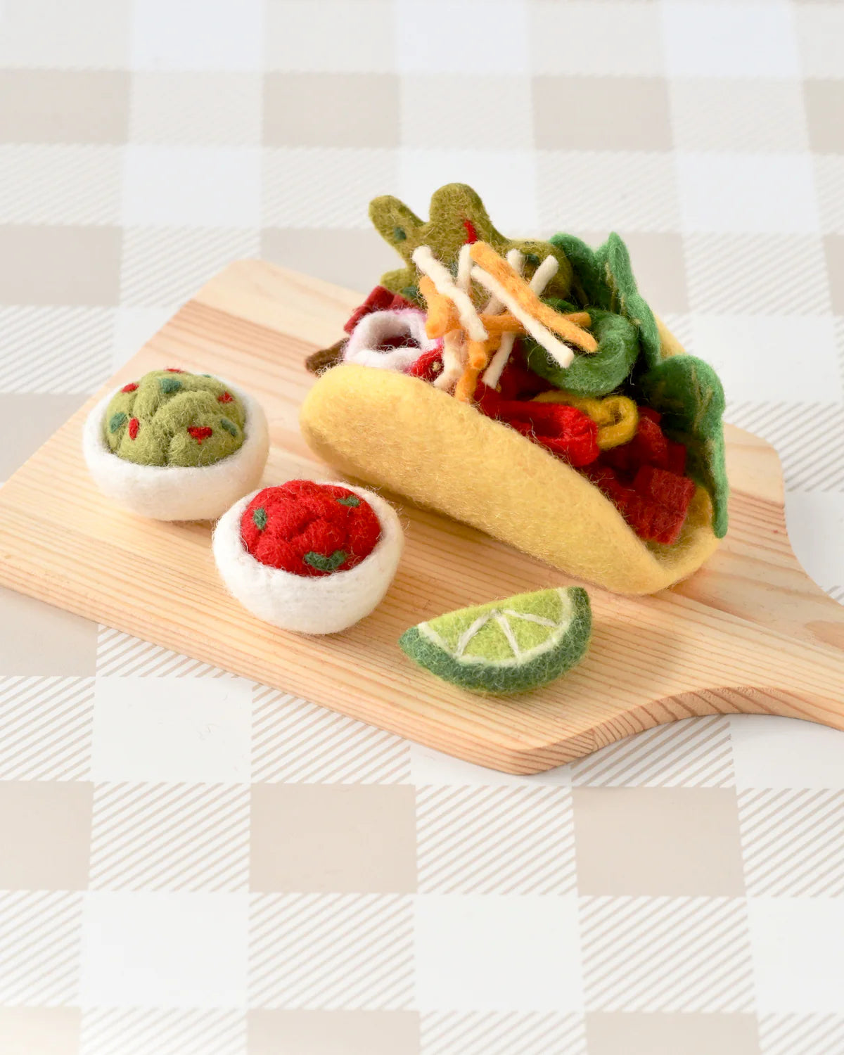 Felt Food Play Set - Taco