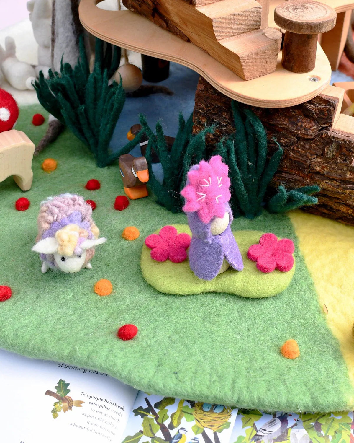Large Felt Play Mat Playscape- Four Seasons