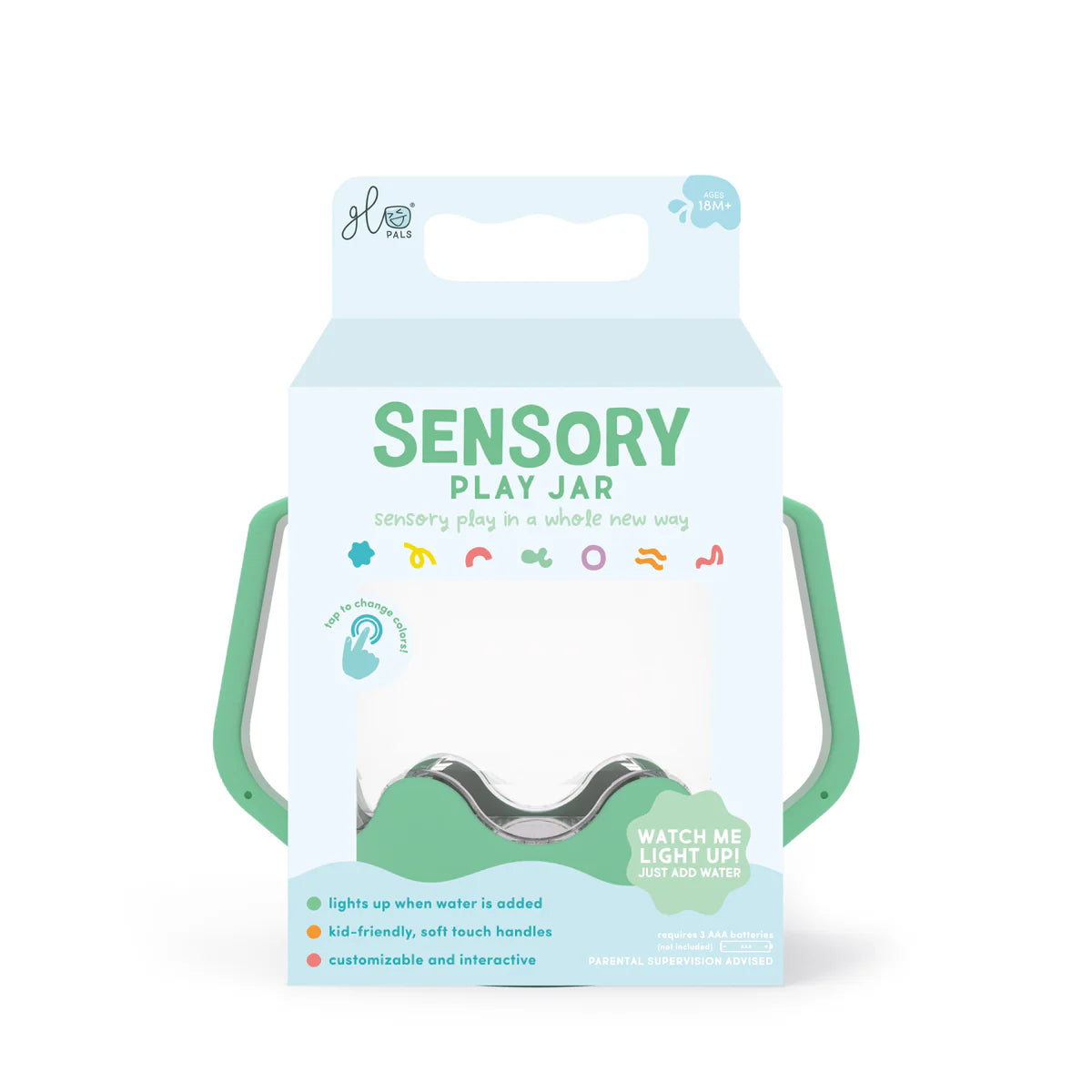 Sensory Play Jar - Lucky Charm