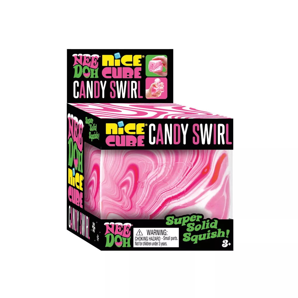 NeeDoh Nice Cube Candy Swirl