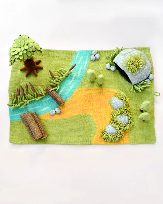 Felt Play Mat Playscape - The Gruffalo
