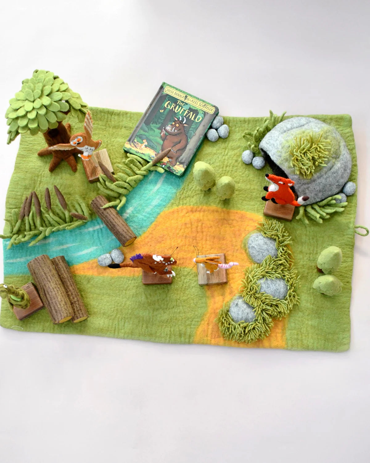 Felt Play Mat Playscape - The Gruffalo