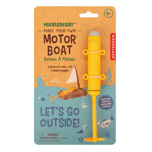 Huckleberry: Make Your Own Motor Boat
