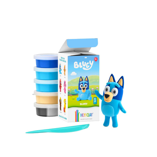 Hey Clay! Air-Dry Modelling Clay Set - Bluey