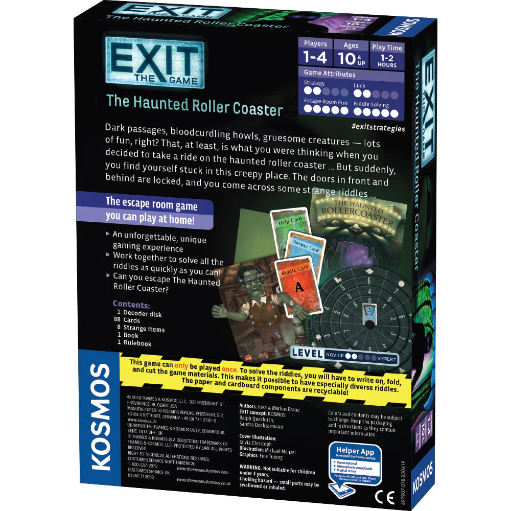 Exit: The Game - The Haunted Rollercoaster