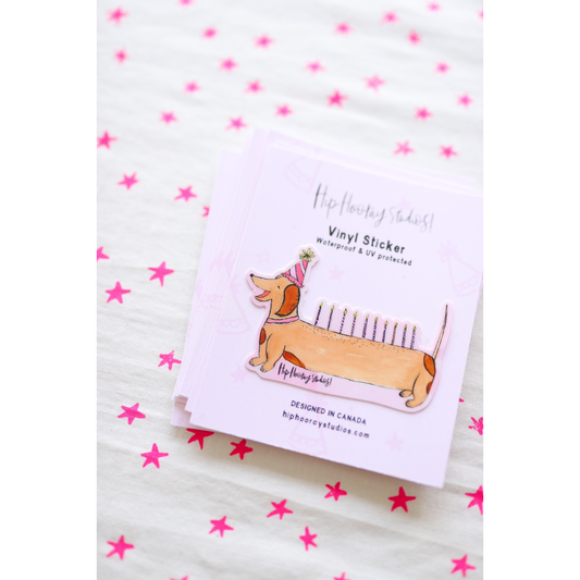 Sausage Sizzle Sticker