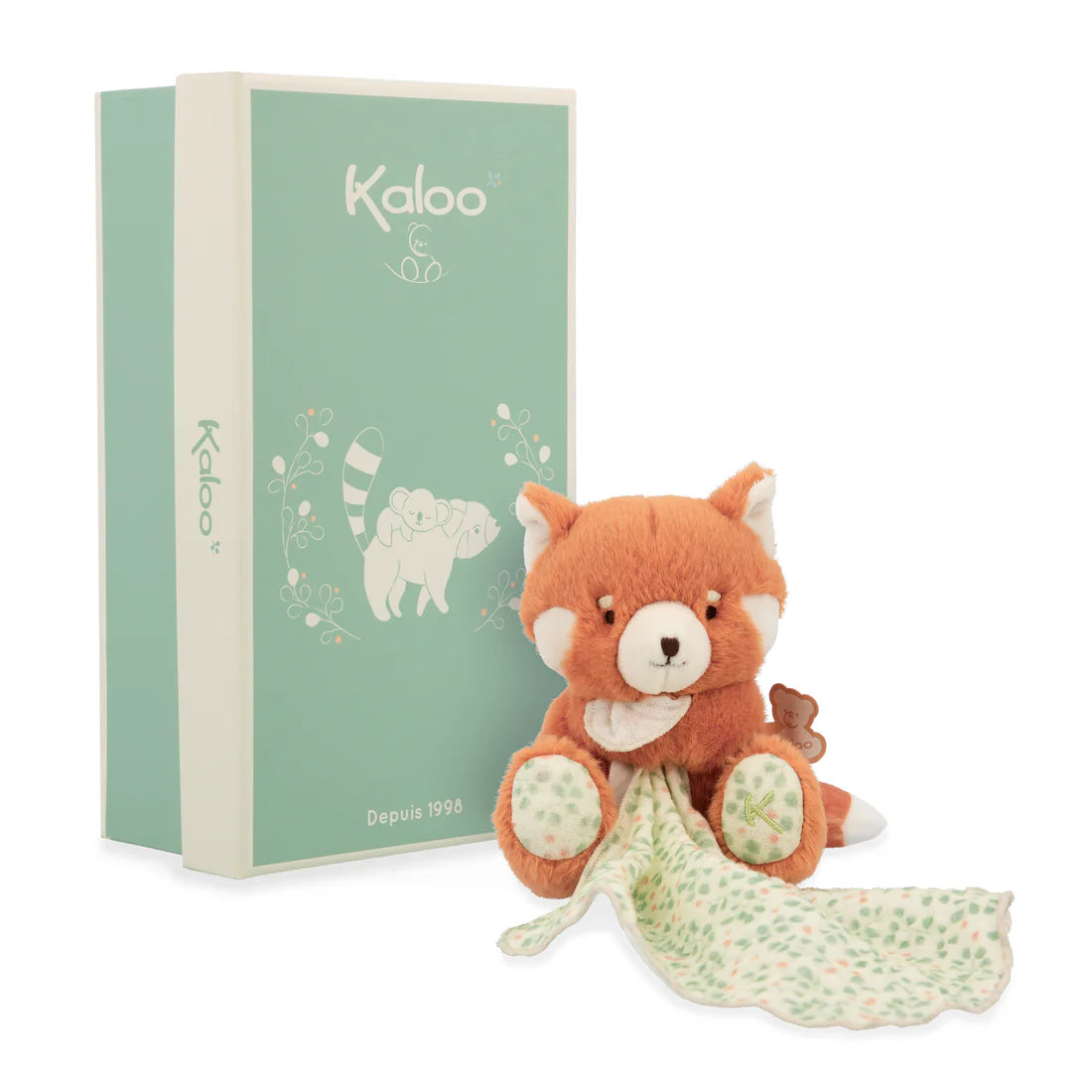 Red Panda with Swaddle Blanket