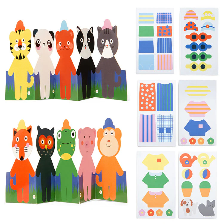Animal Dress-up Stickers