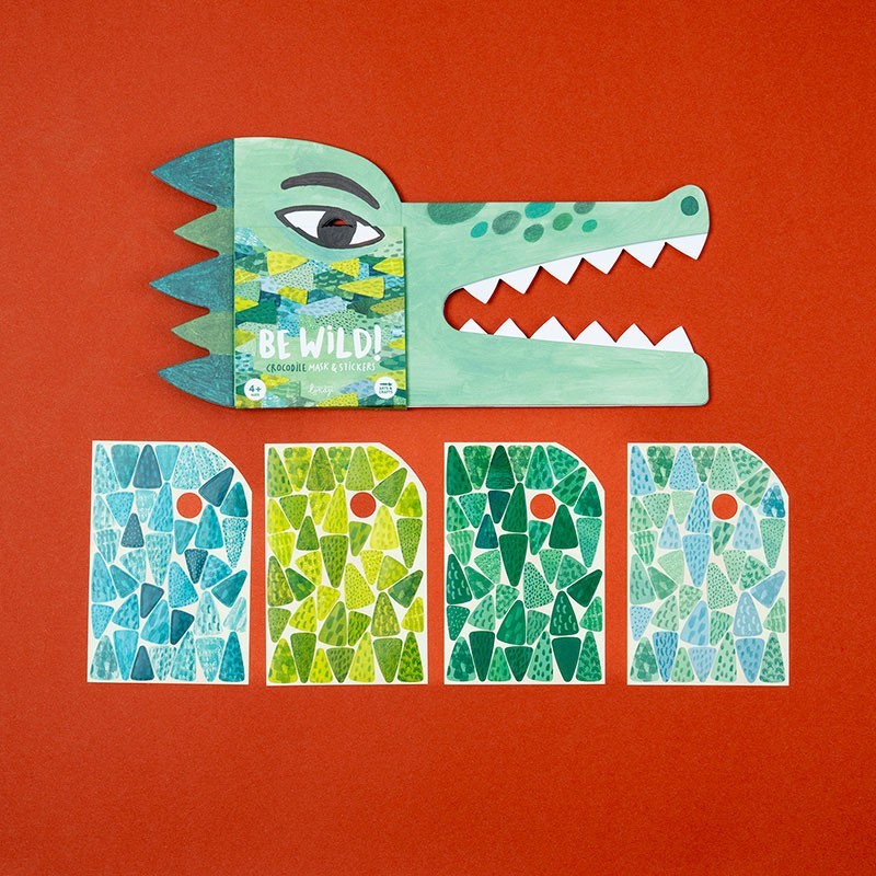 Be Wild! Mask & Stickers Activity Set