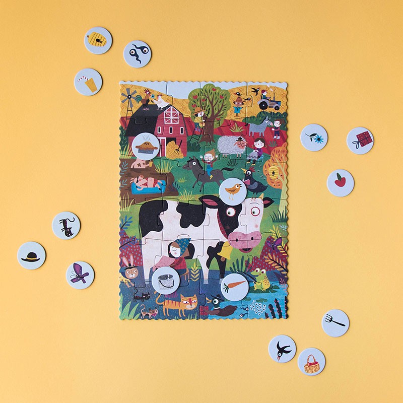 My Little Farm Look & Find Pocket Puzzle