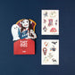 Temporary Tattoo Book - Halloween