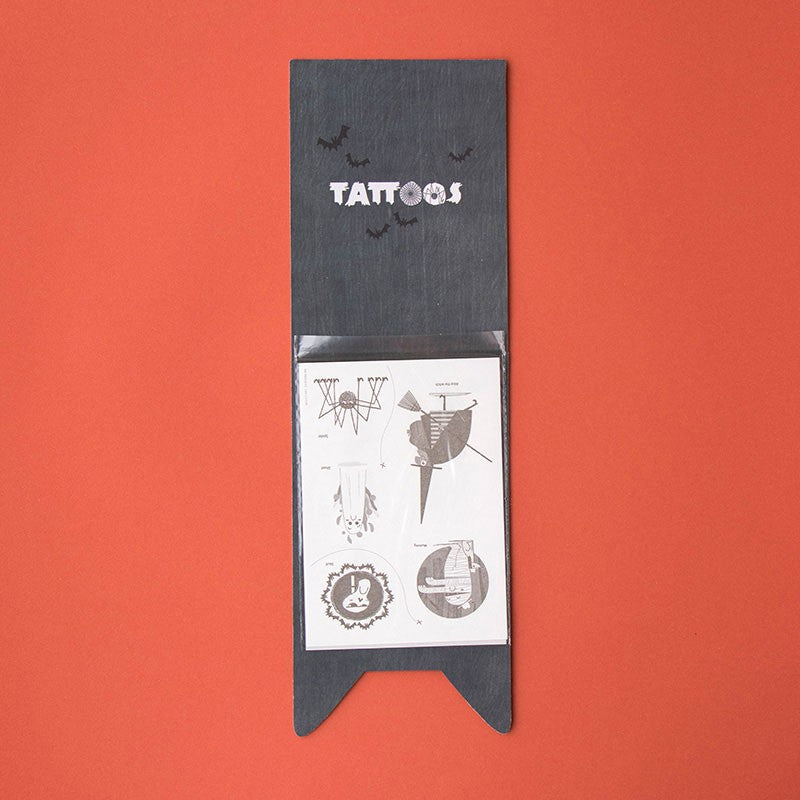 Temporary Tattoo Book - Halloween