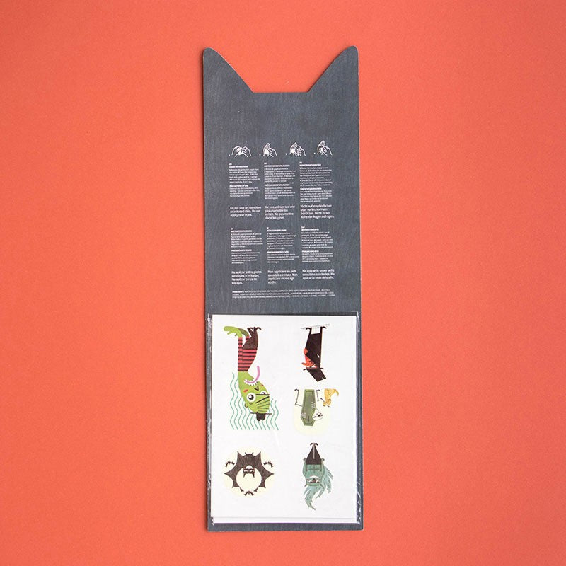 Temporary Tattoo Book - Halloween