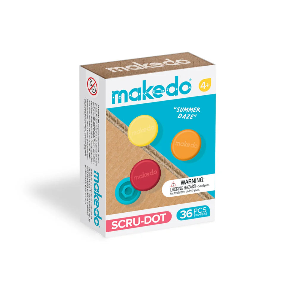 Makedo Scru-Dot Cardboard Building Accessories