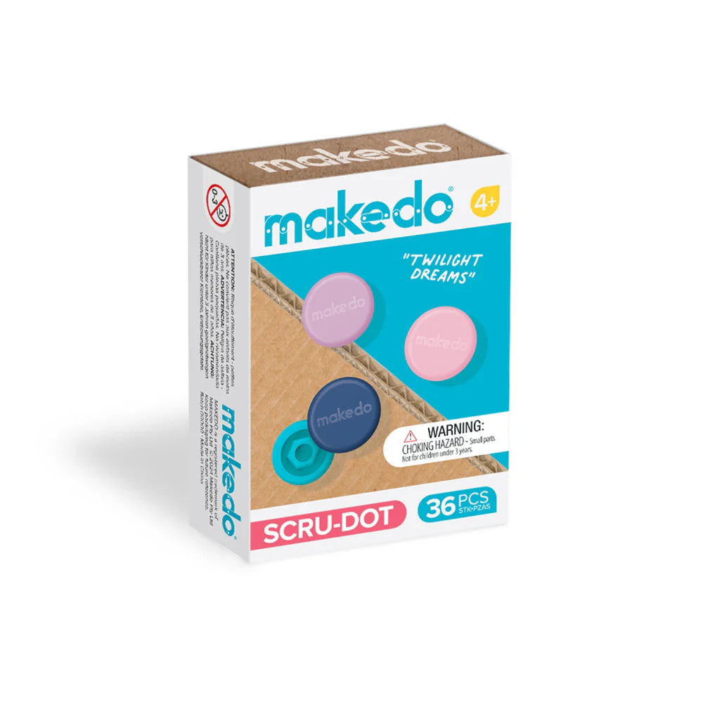 Makedo Scru-Dot Cardboard Building Accessories