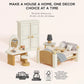Wooden Doll House Furniture - Bedroom
