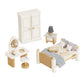 Wooden Doll House Furniture - Bedroom
