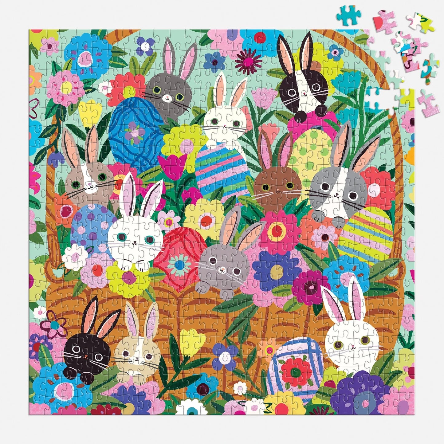 Blooming Bunnies Puzzle