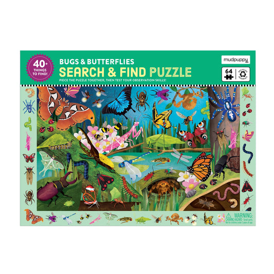 Bugs and Butterflies Search & Find Puzzle
