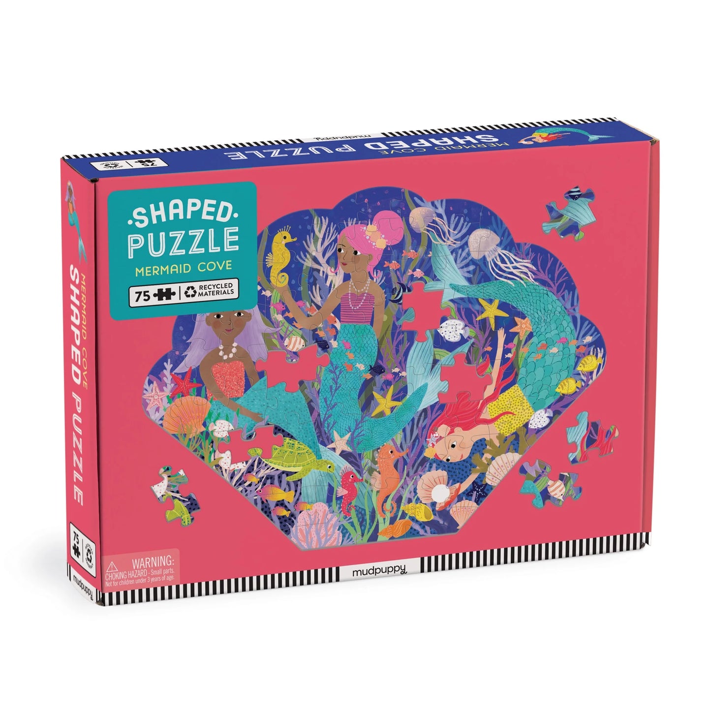 Mermaid Cove Shaped Puzzle