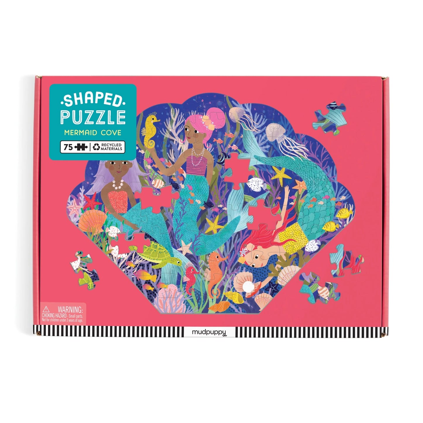 Mermaid Cove Shaped Puzzle
