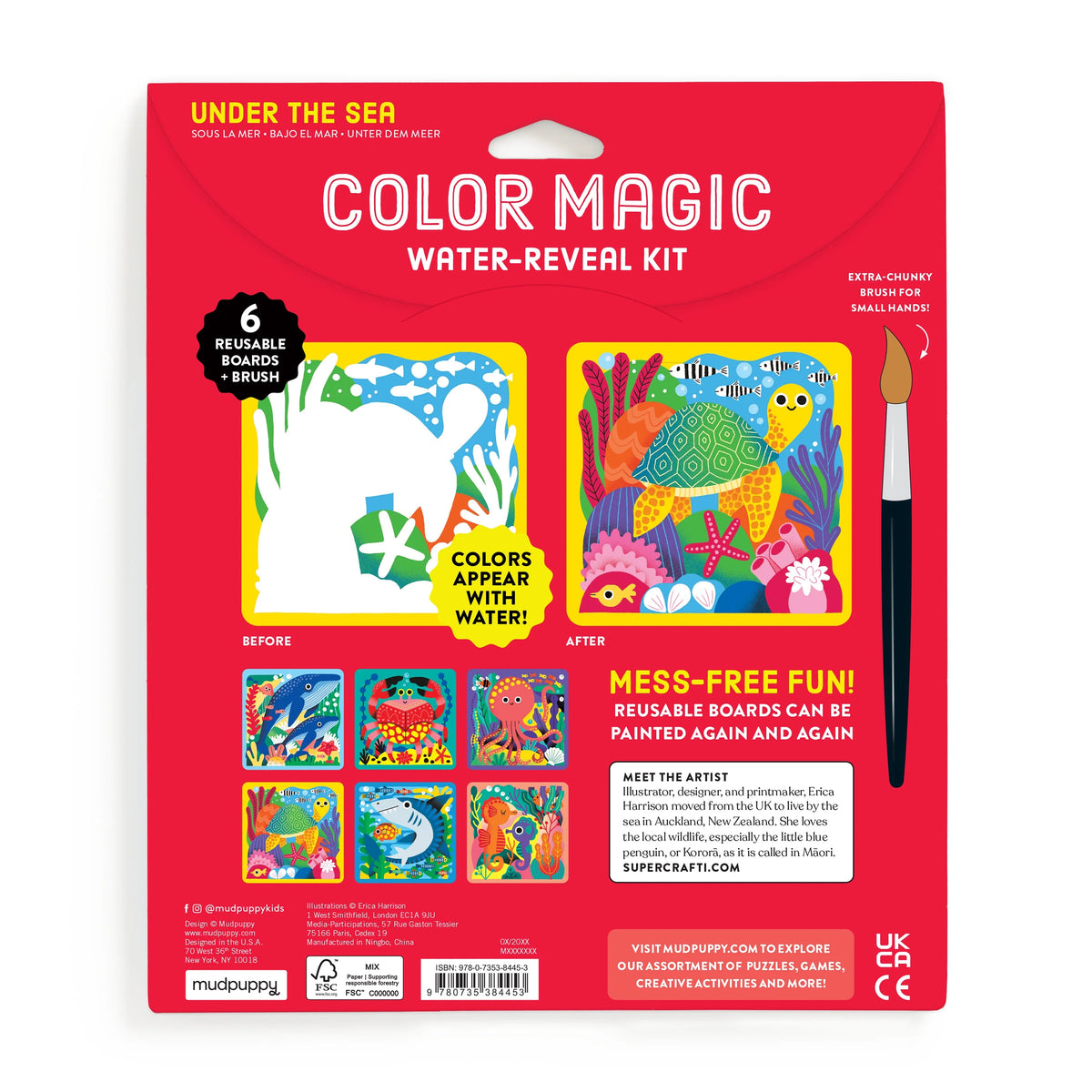 Colour Magic Water-Reveal Kit - Under the Sea