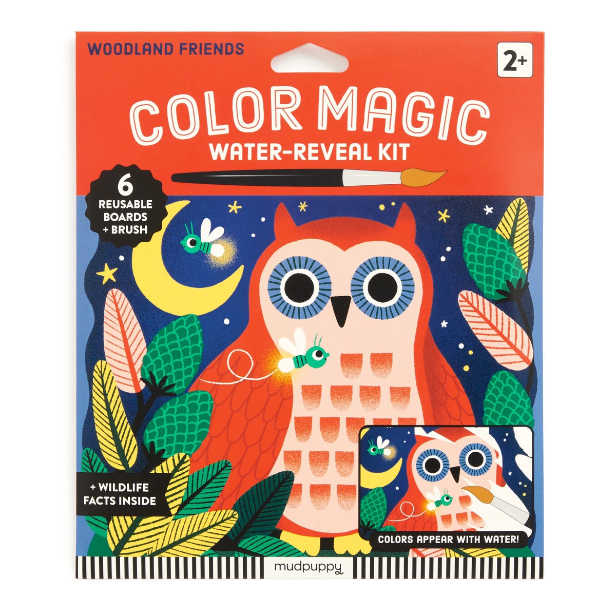 Colour Magic Water-Reveal Kit - Woodland Friends