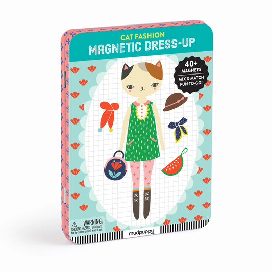 Cat Fashion Magnetic Play Set