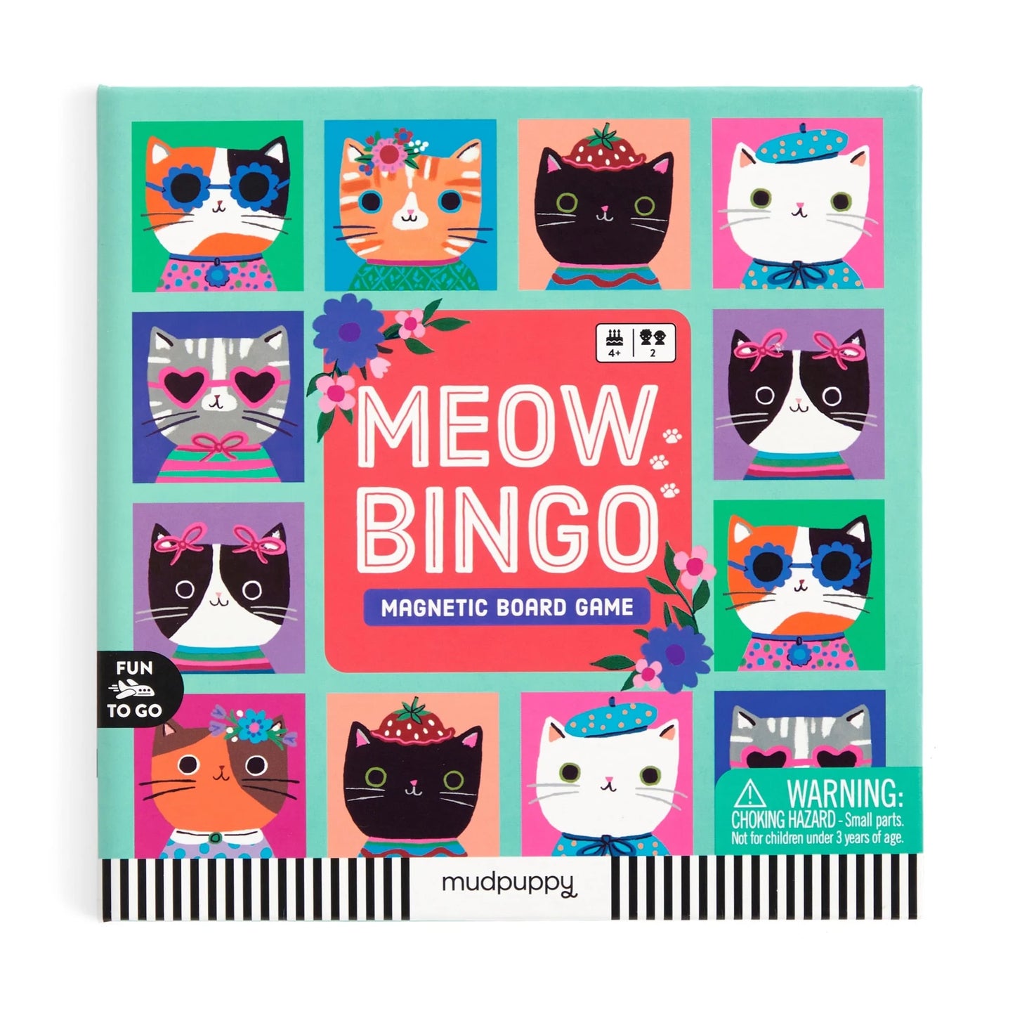 Meow Bingo Magnetic Board Game