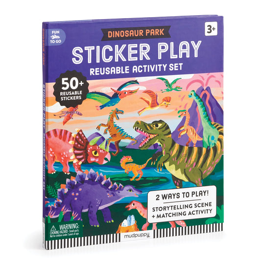 Dinosaur Park Sticker Play Activity Set
