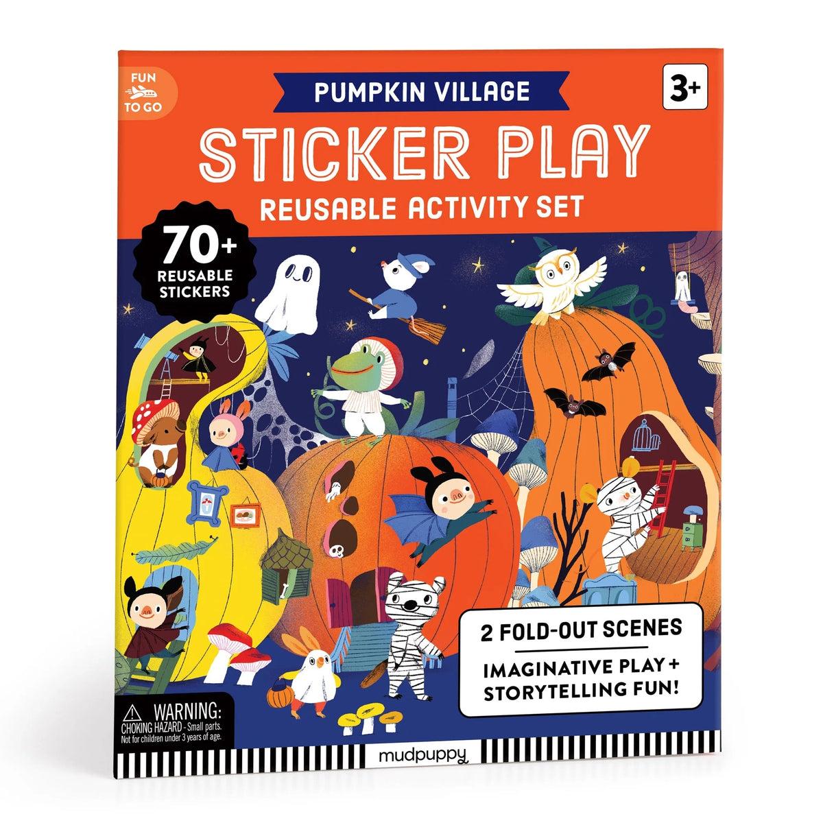 Pumpkin Village Sticker Play Activity Book